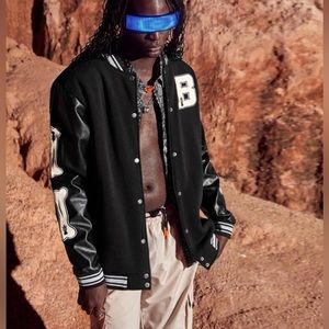 Bone Embroidery Varisty / Baseball Jacket